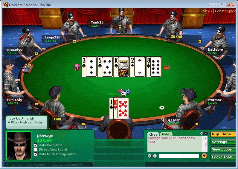 free draw poker games online