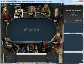 Vibrant online poker community and big player pool 