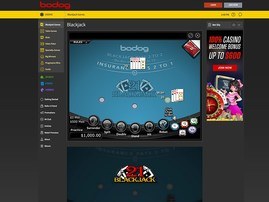 Bodog Poker BlackJack Table