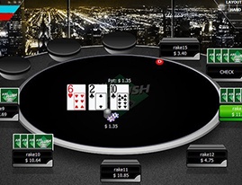 Full Flush Poker table