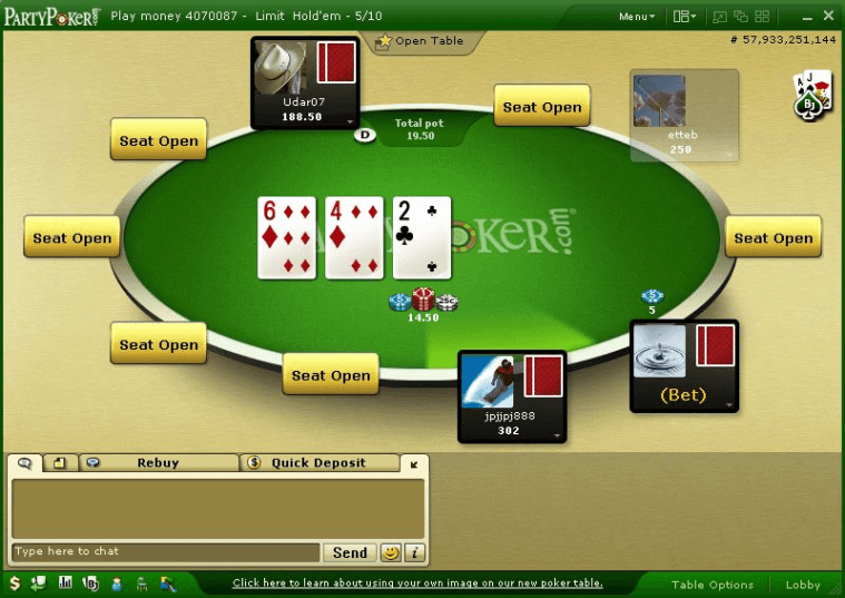 deposito 888 poker