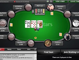 PokerStars table