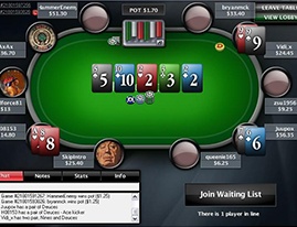 PokerStars table