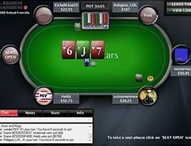 PokerStars table