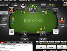 Titan Poker screenshot